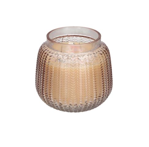 Sweet Grace Ribbed Glass #034