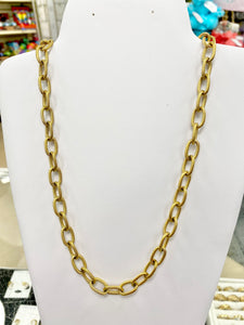 Chunky Chain with Rope Edging